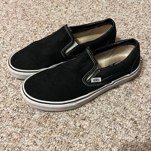 Black Classic Slip on Vans